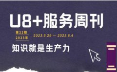 用友U8服务,常见服务问题解答，服务周刊2023年22期